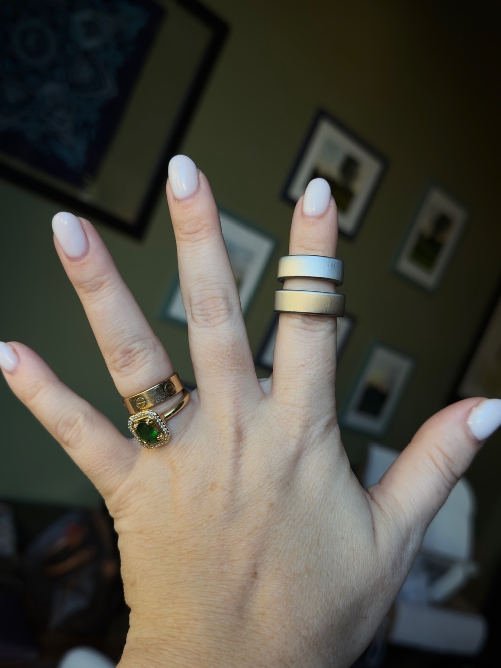 Oura Ring 4 - Size 7 - Matte Silver